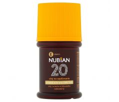 Nubian Olej na opaľovanie SPF 20 60 ml