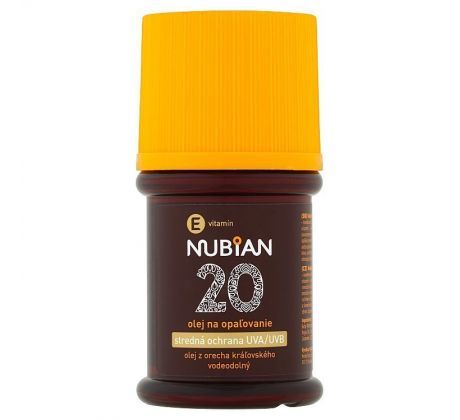 Nubian Olej na opaľovanie SPF 20 60 ml