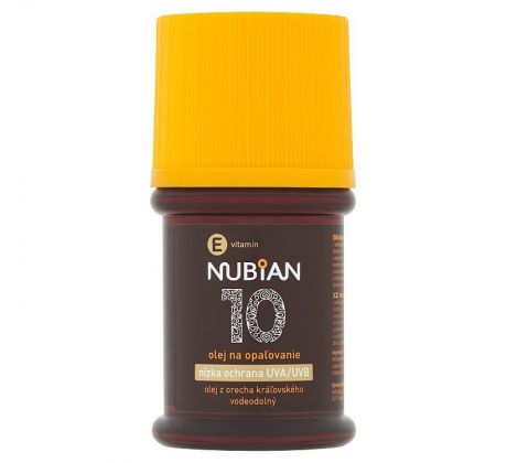 Nubian Olej na opaľovanie SPF 10 60 ml