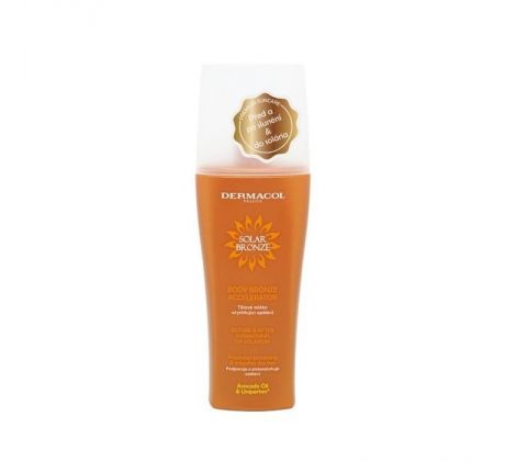 Dermacol Solar Bronze Body Accelerator, telové mlieko urýchľujúce opálenie 200 ml