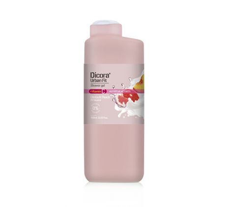 DICORA sprchový gél s vitamínom C - Citrics & Peach 1000ml+250ml GRATIS