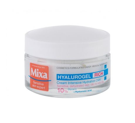 Mixa hydratačný denný krém Hyalurogel Rich 10% 50ml