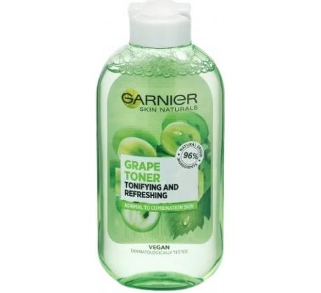 GARNIER SKIN NATURALS pleťové tonikum obohatené o šťavu z hrozna 200ml