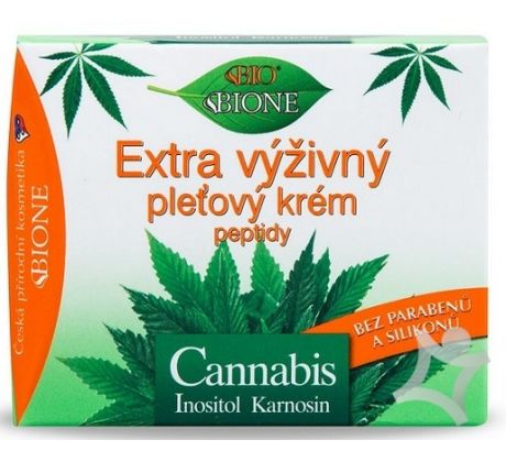 BIO BIONE Extra výživný pleťový krém Cannabis 51ml