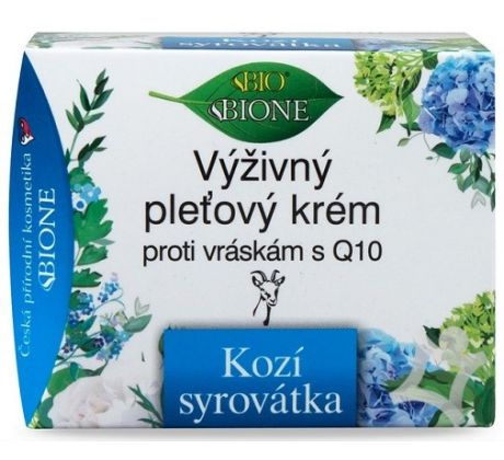 BIO BIONE Výživný pleťový krém proti vráskam s Q10 51ml