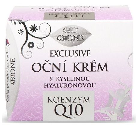 BIO BIONE Exclusive očný krém s kyselinou hyaluronovou 51ml