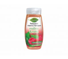 BIO BIONE Relaxačný vlasový šampón malina & mäta 260ml