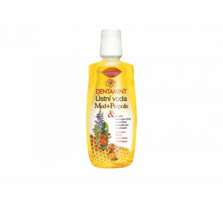 BIO BIONE DENTAMINT Ústna voda Med + Propolis 500ml