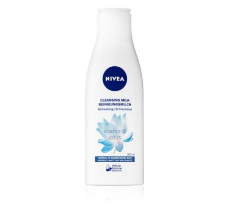 NIVEA Osviežujúce čistiace pleťové mlieko 200ml