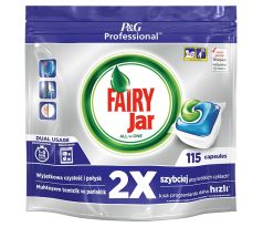 JAR FAIRY Professional All in One Kapsule do umývačky riadu 115 kusov