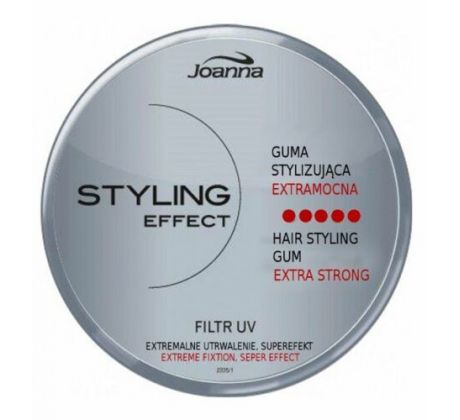 JOANNA STYLING EFFECT stylingová guma extra silná 100g