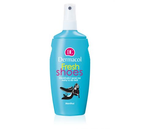 DERMACOL Fresh Shoes Osviežujúci sprej na nohy a do topánok 130ml