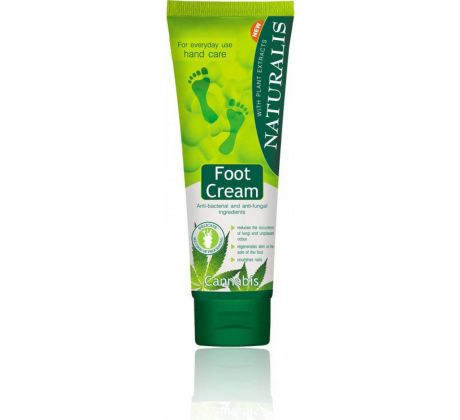 NATURALIS Foot Cream krém na nohy Cannabis 125ml