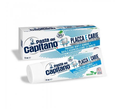 PASTA DEL CAPITANO Zubná pasta na zubný povlak 75ml