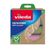 VILEDA Microfibre mikrohandičky z recyklovaných vlákien 3ks