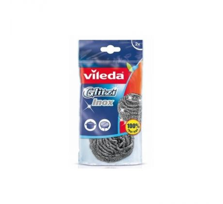 VILEDA Glitzi Inox drôtenka 2ks