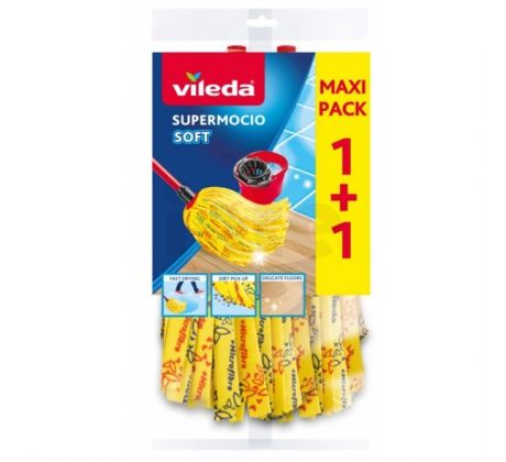 VILEDA SuperMocio soft náhrada k mopu 1+1