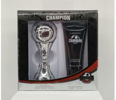 CHAMPION silver  EDP 100ml + Parfumovaný sprchovací gél 150ml darčeková sada