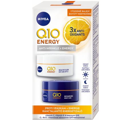 Nivea krém Q10 energy 50ml D/N OF15