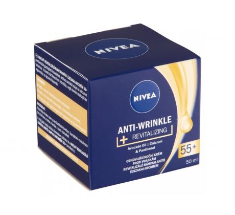 Nivea ANTI-WRINKLE 50ml nočný 55 +