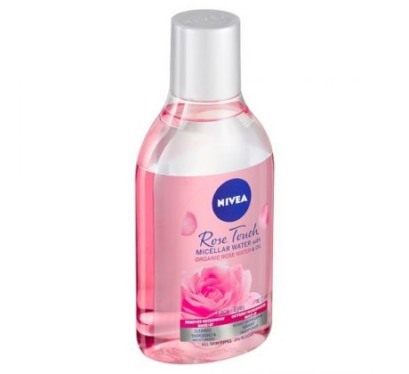 Nivea dvojf. micerálna voda 400 ml Rose Touch