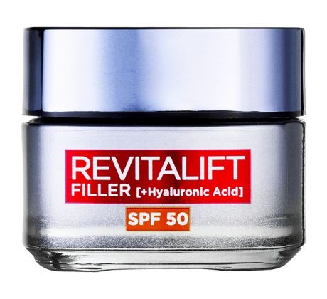 L'OREÁL krém REVITALIFT Filler HA SPF50