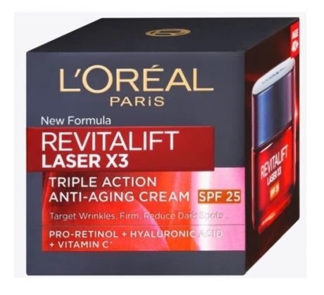 L'OREÁL krém REVITALIFT LASER X3 SPF25