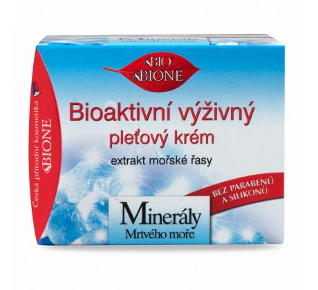 BC Bione Minerály z mrtvého mora Bioaktivný výživný pleť krém 51 ml