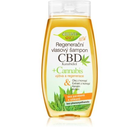 Bio BC šampón 260ml CBD + cannabis