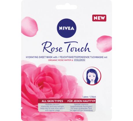 Nivea text. maska Rose Touch 94403